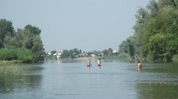 Купание на Иртыше