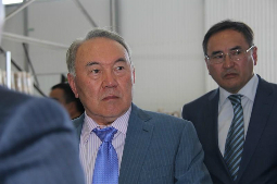Назарбаев в Шымкенте