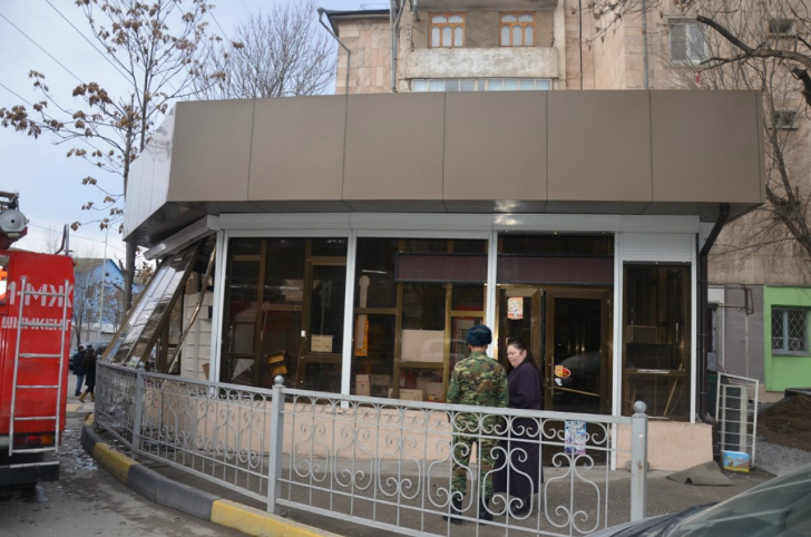 Взрыв в стоматологической клинике в Шымкенте