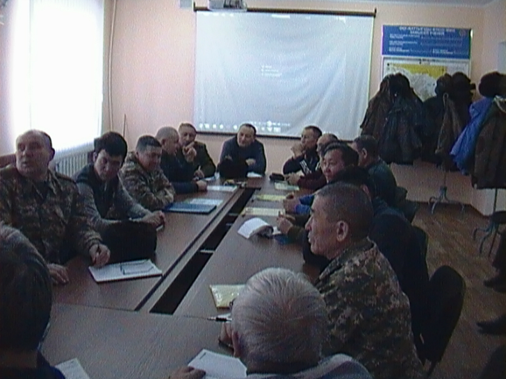 Занятия в УЧС Семея