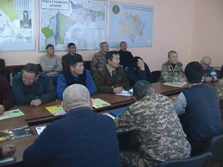 Занятия в УЧС Семея