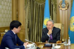 Назарбаев и Кожамжаров