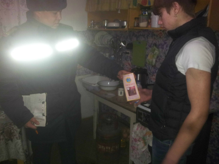 Рейд УЧС по неблагоприятным семьям