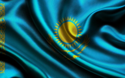 Флаг Казахстана
