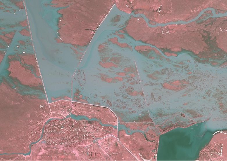 Паводки в Карагандинской области поселок Коктенколь