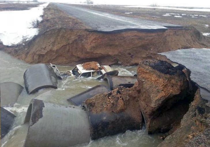 Паводки в Карагандинской области