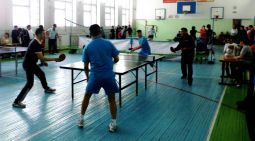 Соревнования по настольному теннису
