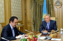 Встреча Назарбаева и Масимова