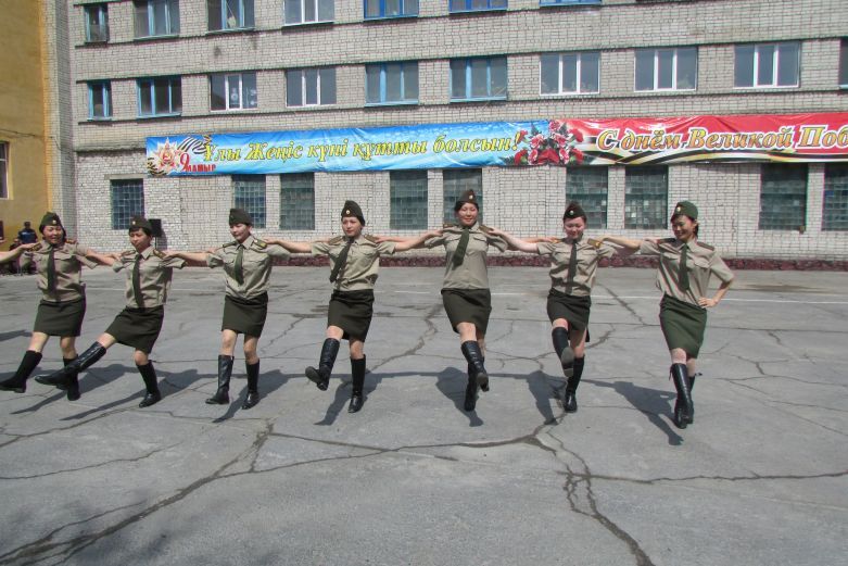 День Победы в противопожарной службе Семея