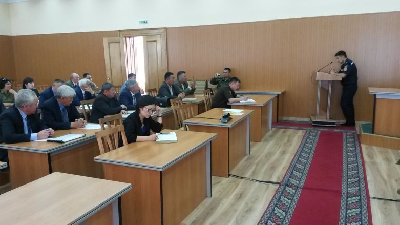 Совещание с акимами сельских округов