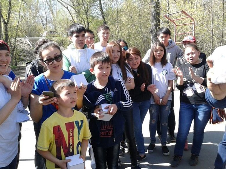 Субботник на острове Полковничий