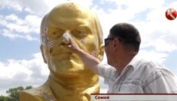 Аллея прошлого в Семее