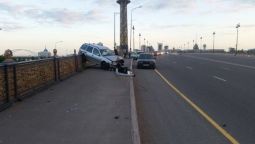 Авария на мосту в Астане