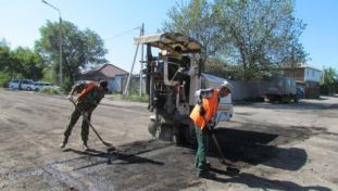 Ремонт дорог в Семее
