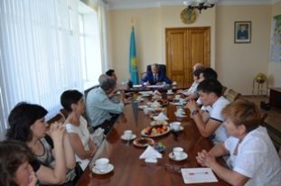 Встречи акима Семея с представителями СМИ
