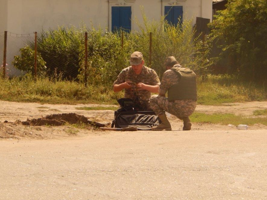 Боевая мина обнаружена в Семее