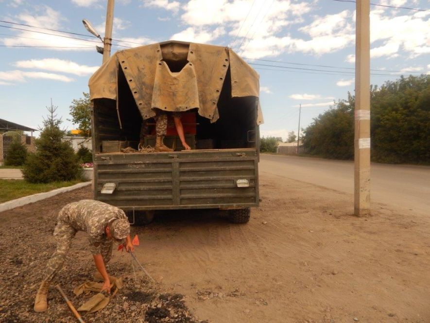 Боевая мина обнаружена в Семее