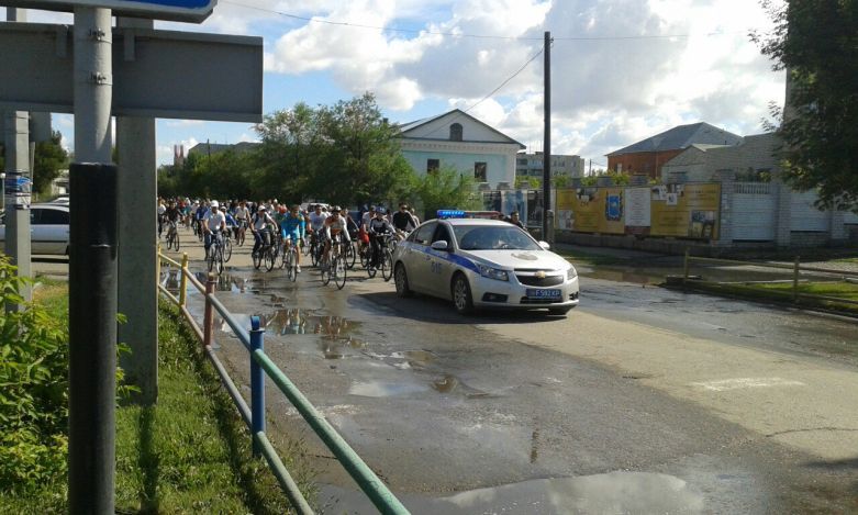 Велопробег в Семее