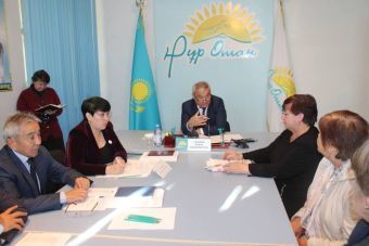 Приём граждан в семейском филиале Нур Отан