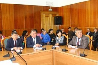 Заседание в акимате Семея