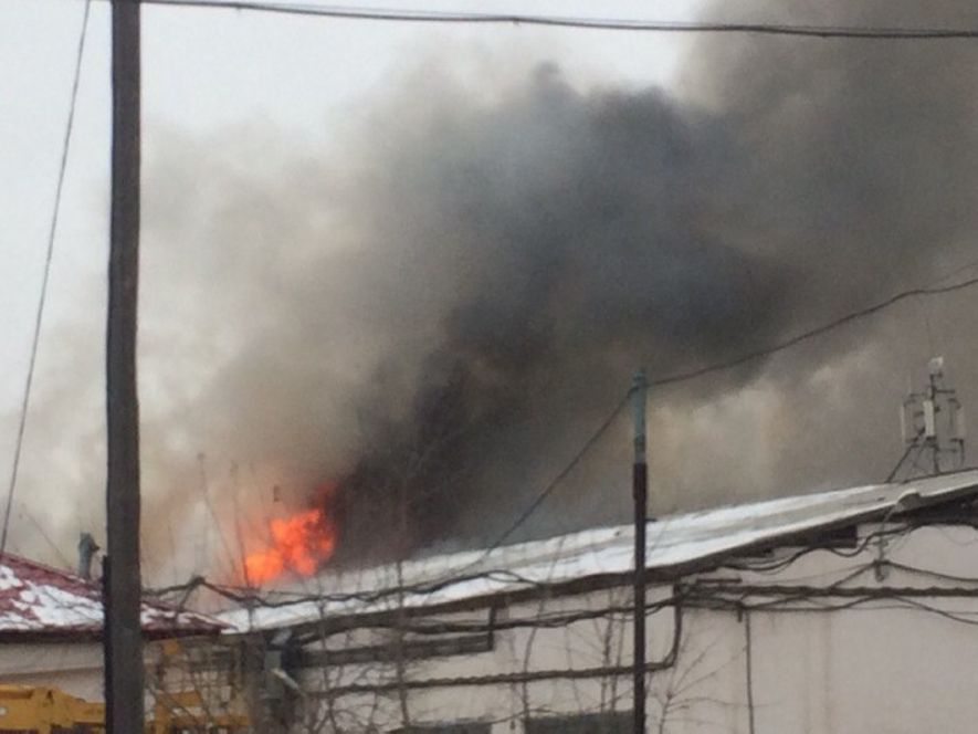 Пожар в Астане