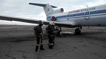 В аэропорту Семея