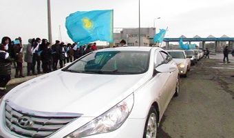 Автопробег в честь Дня Первого Президента РК