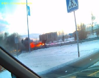 Возгорание автомобиля