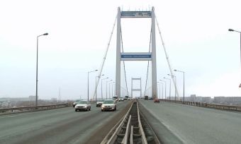 Подвесной мост в Семее