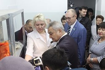 Открытие новой ССМП в Семее