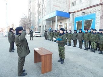 Пять огнеборцев приняли присягу в Семее
