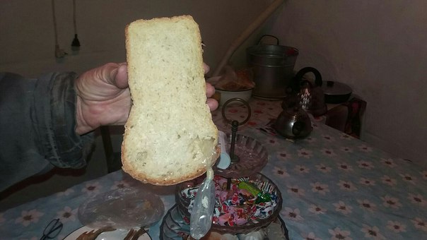 Хлеб с презервативом