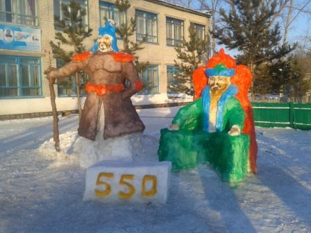 Лучший снежный городок