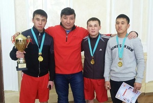 Соревнования по боксу среди военнослужащих