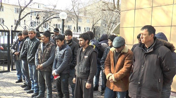 Задержание гастарбайтеров