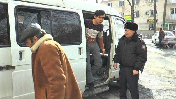 Задержание гастарбайтеров