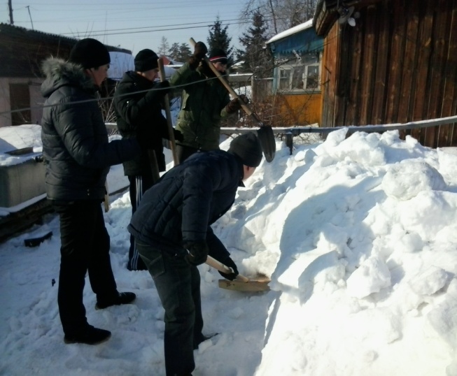Уборка снега