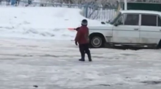 Юный гаишник из Актюбинской области