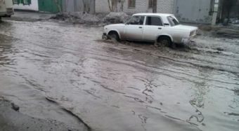 Семей топит талыми водами