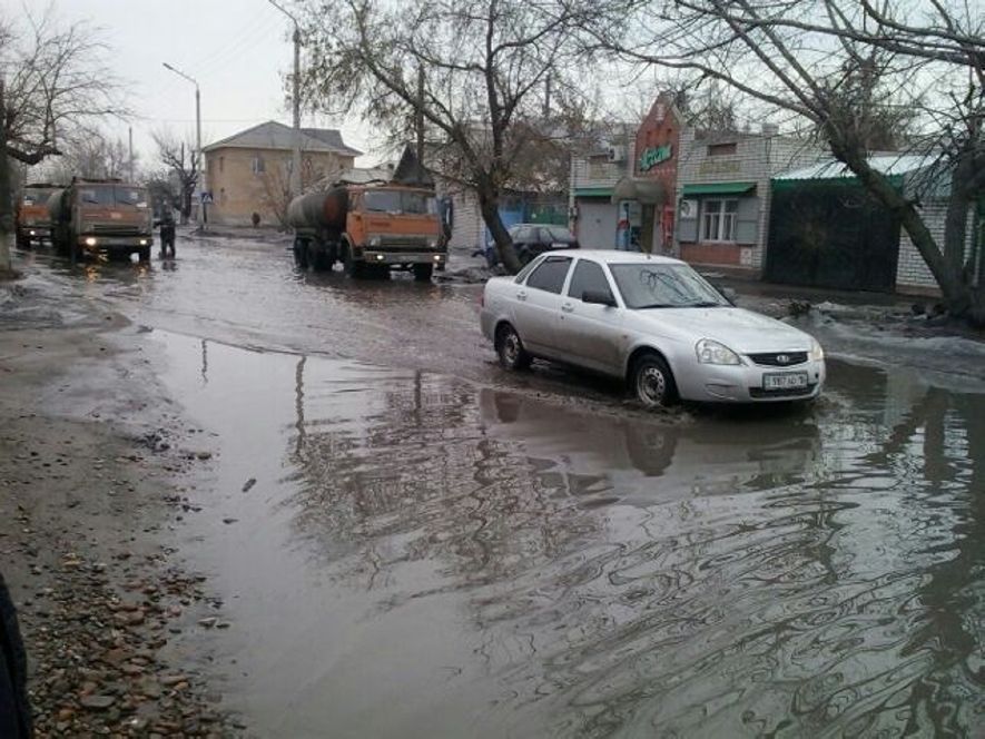 Семей топит талыми водами