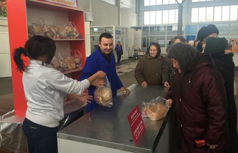 Акция в Семее