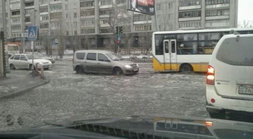 Семей топит талыми водами