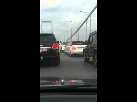 Свадебный кортеж в Семее