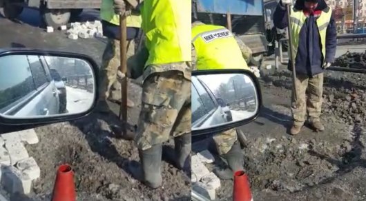 Ремонт дорог в Семее