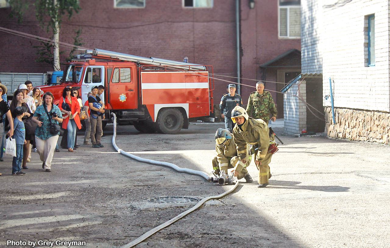 «Ночь в музее» в Семее в музее пожарных