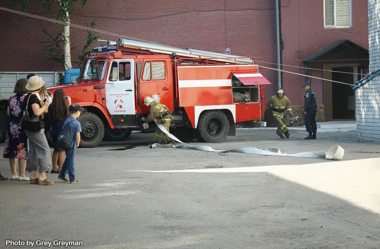 «Ночь в музее» в Семее в музее пожарных