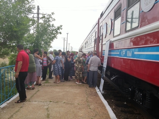 В ВКО прибыл специализированный медицинский поезд  «Денсаулык» 