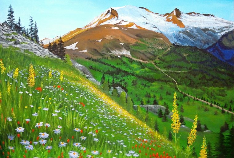 картина Карипбека Куюкова