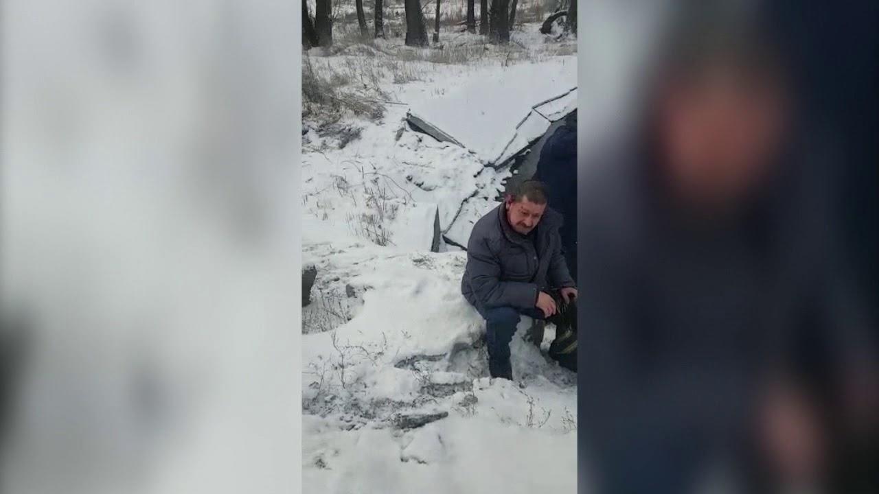 Автобус с пассажирами перевернулся в Семее Автобус с пассажирами перевернулся в Семее