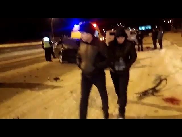 Авто всмятку водитель погиб в крупном ДТП в Семее Авто всмятку водитель погиб в крупном ДТП в Семее